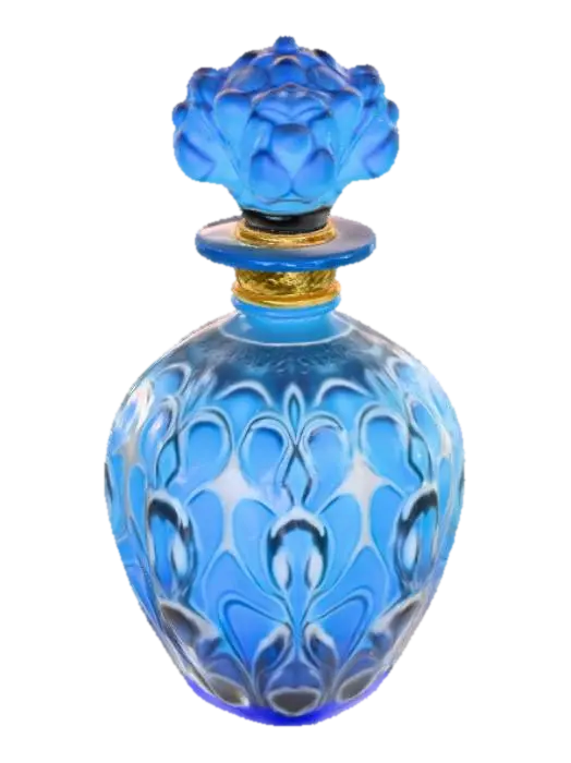 A lalique perfume bottle 3D model, AI generated