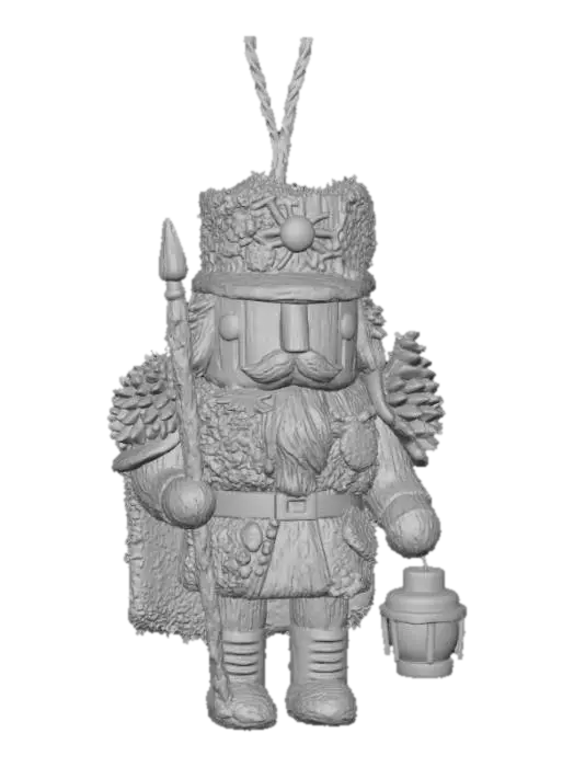 3D model for Woodland Nutcracker Ornament, #Christmas2025#