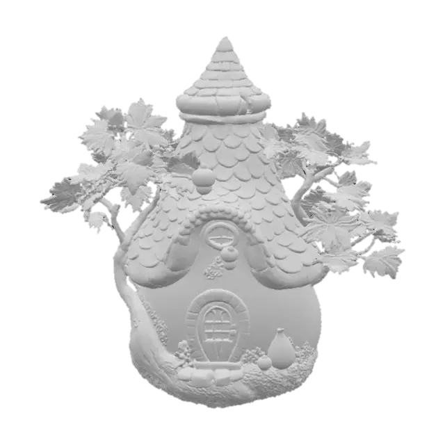 3D model for Pumpkin Cottage