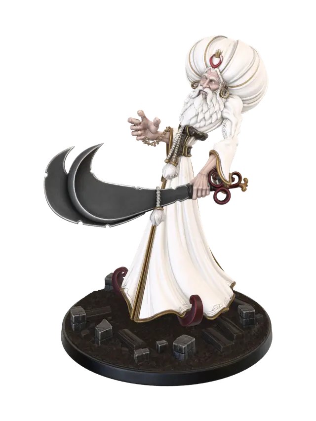 DEneme - Ottoman 3D model, vytvořený pomocí AI