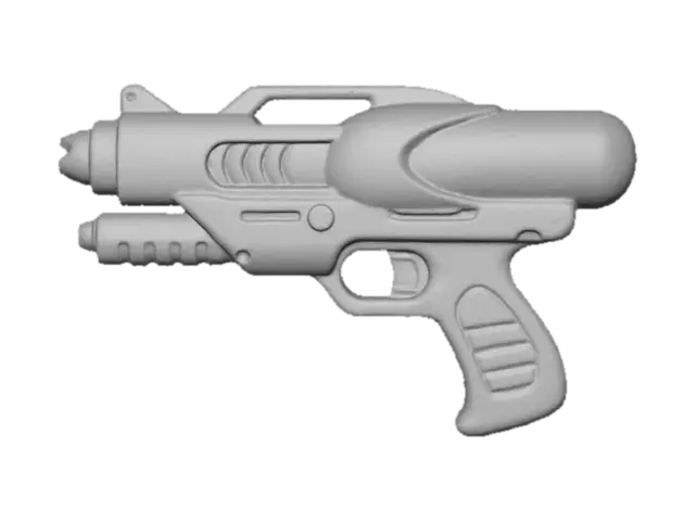 3D model for a water pistol