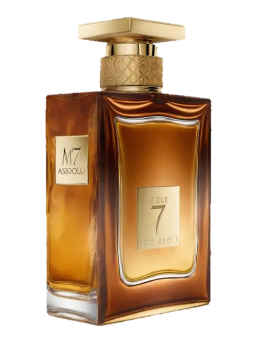 M7 Oud Absolu Perfume bottle. 3D model, vytvořený pomocí AI