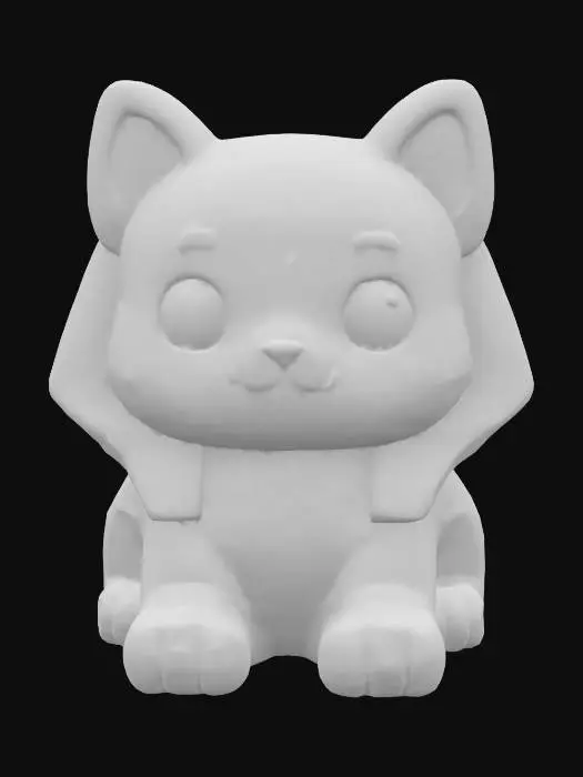 3D model for Sphinx Kitten, #AroundTheWorld#