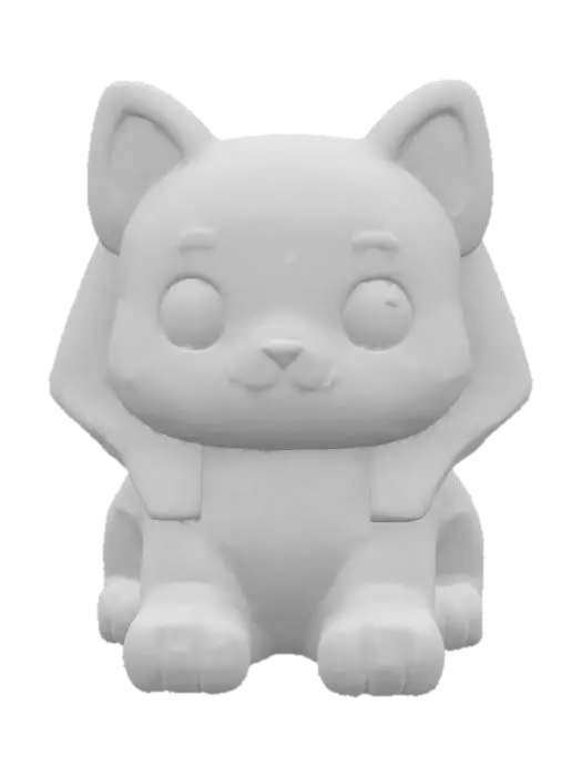 3D model for Sphinx Kitten, #AroundTheWorld#