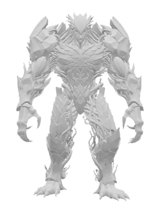 3D model for Lava Colossus