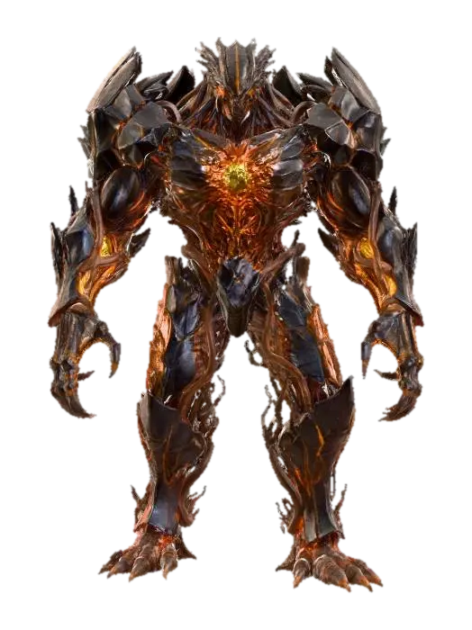 3D model for Lava Colossus