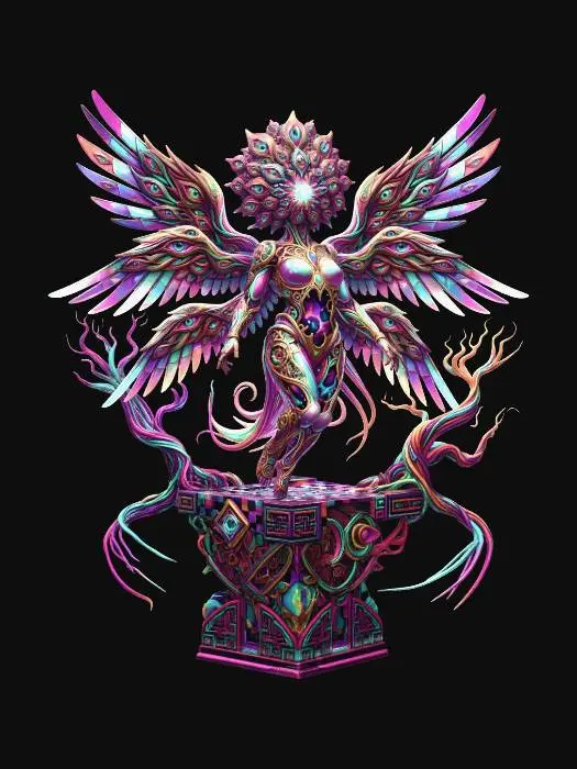 3D model for All-Seeing Nebula Seraph