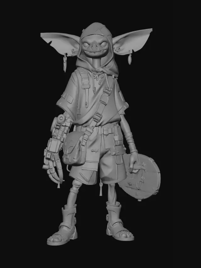 3D model for Wasteland Boar Scout