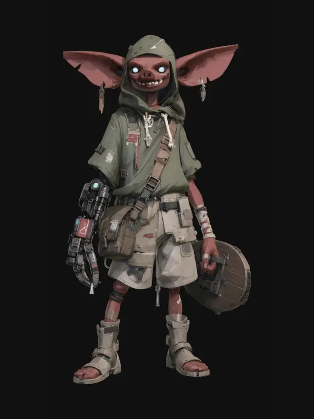 3D model for Wasteland Boar Scout