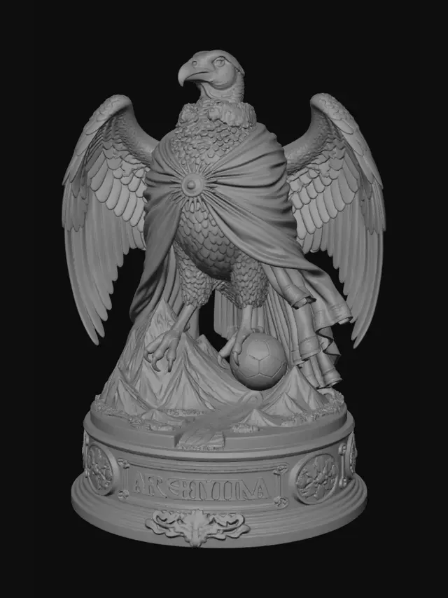 3D model for Eagle of Argentina