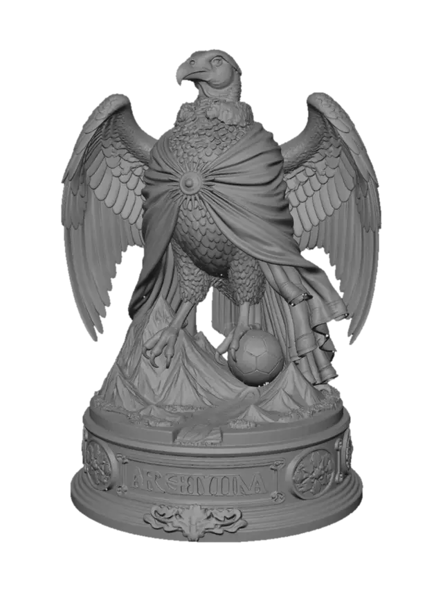 3D model for Eagle of Argentina