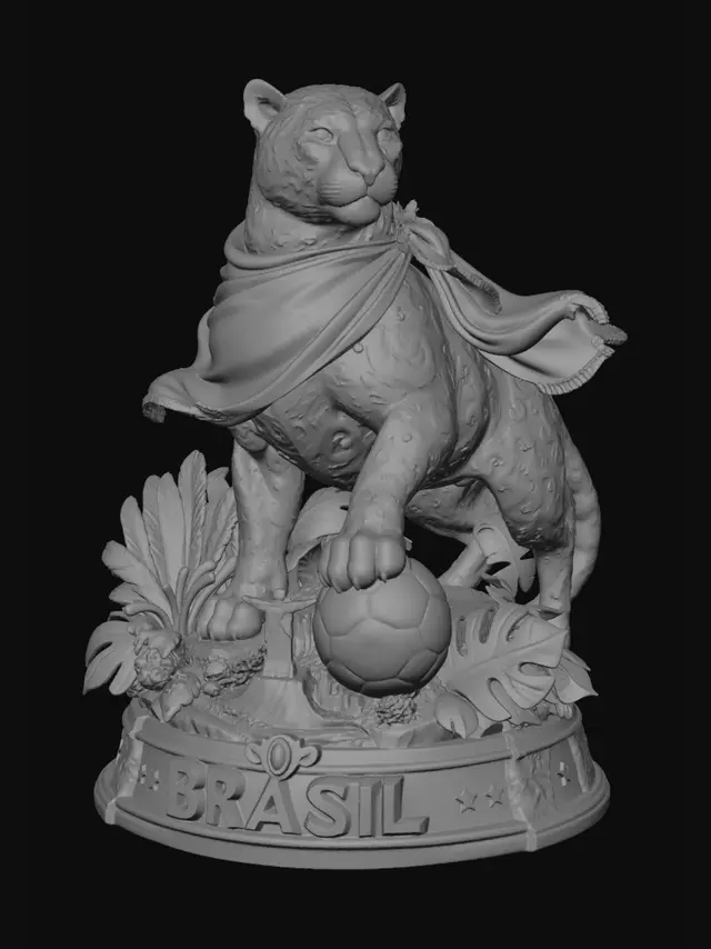 3D model for Jaguar of Brazil