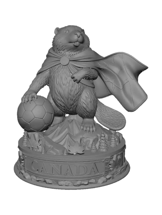 3D model for Great Canadian Beaver