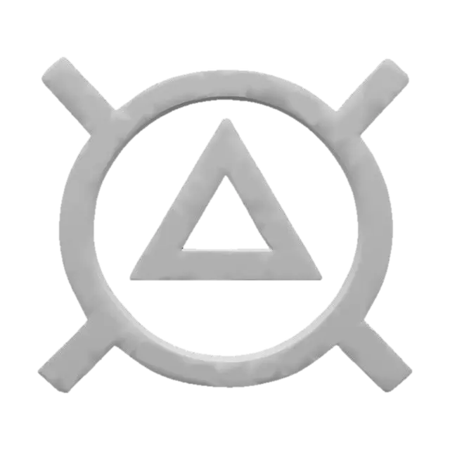3D model for Turn my symbol into a simple clean 3D model, removing the background, but retaining the rainbow colors and circuitry on the logo itself