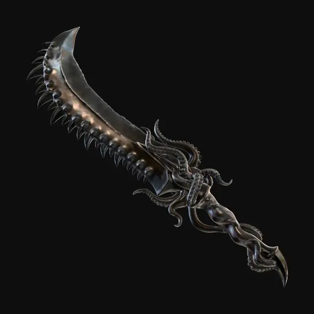 3D model for Abyssal Maw Blade