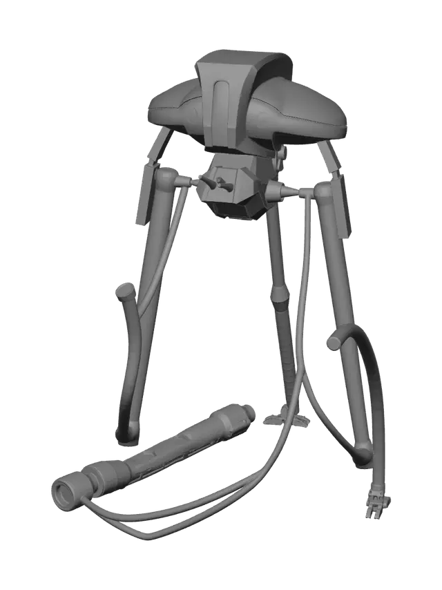 3D model for Realistic War Of The Worlds Tripod