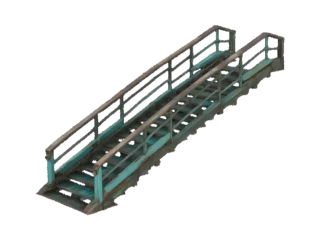 Industrial Stairs - Framework 的 AI 生成 3D 模型