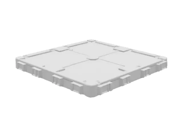 3D model for Red Rustic Panel