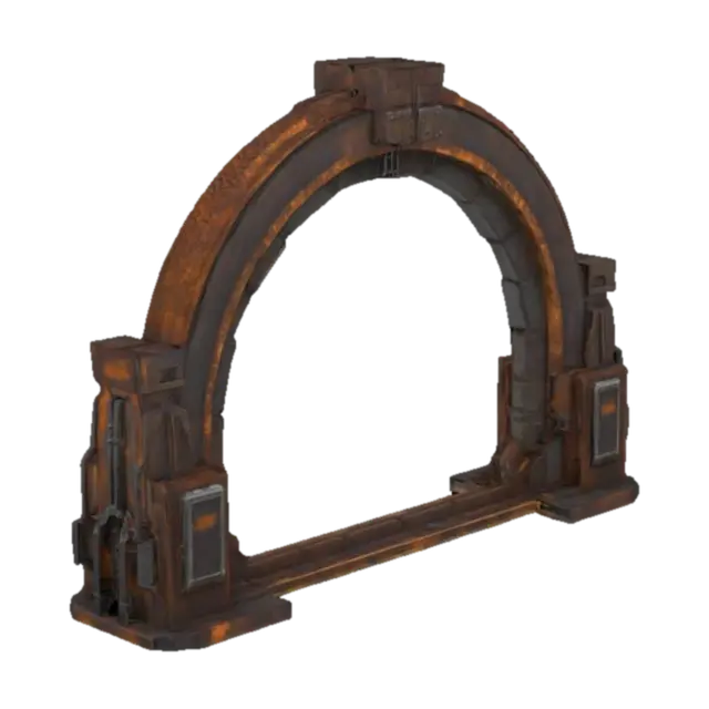 3D model for Rusty Portal Arch