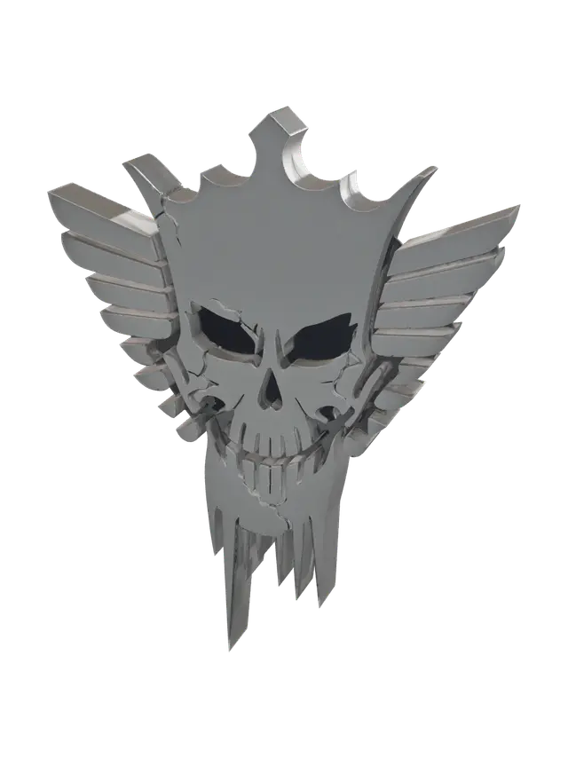 Modello 3D Stylized Cody Rhodes Logo, generato dall’IA