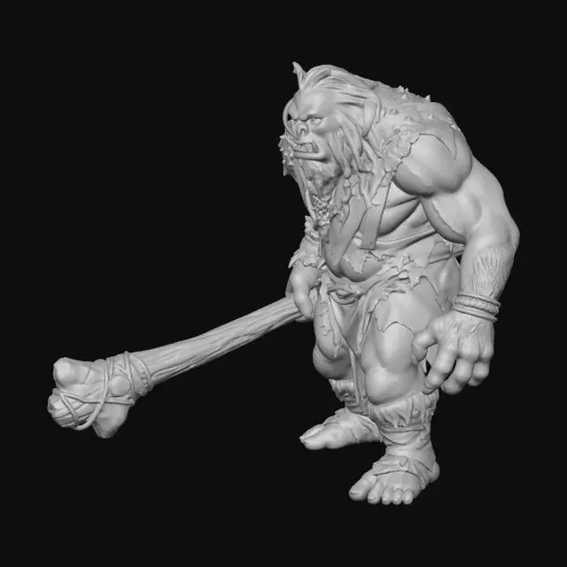 3D model for Ragged Ogre Berserker