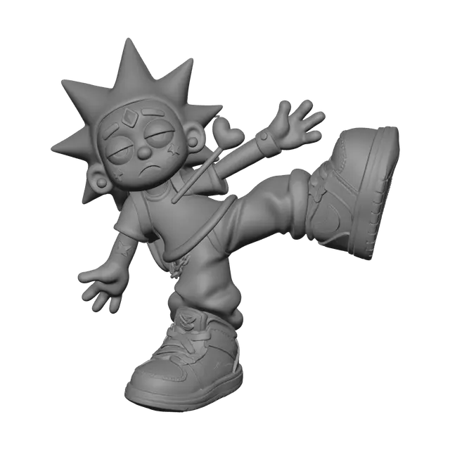 3D model for Low-Poly La Supreme Combination