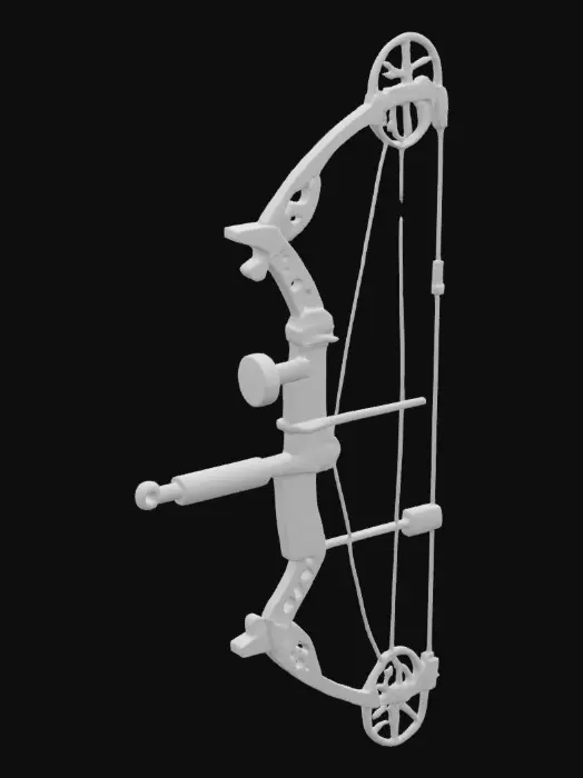 3D model for A modern sporting compound bow