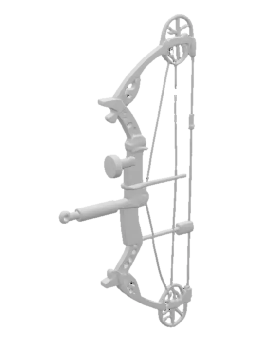 3D model for A modern sporting compound bow
