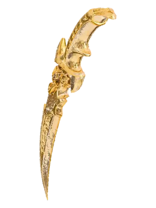 Eclipse Dagger 3D model, vytvořený pomocí AI