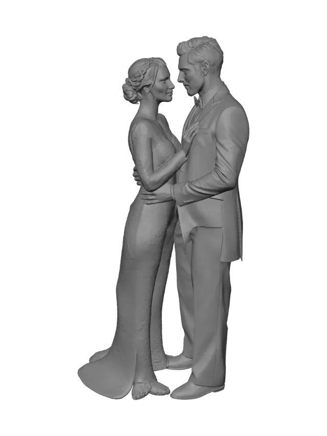 3D model for Whispered Vows