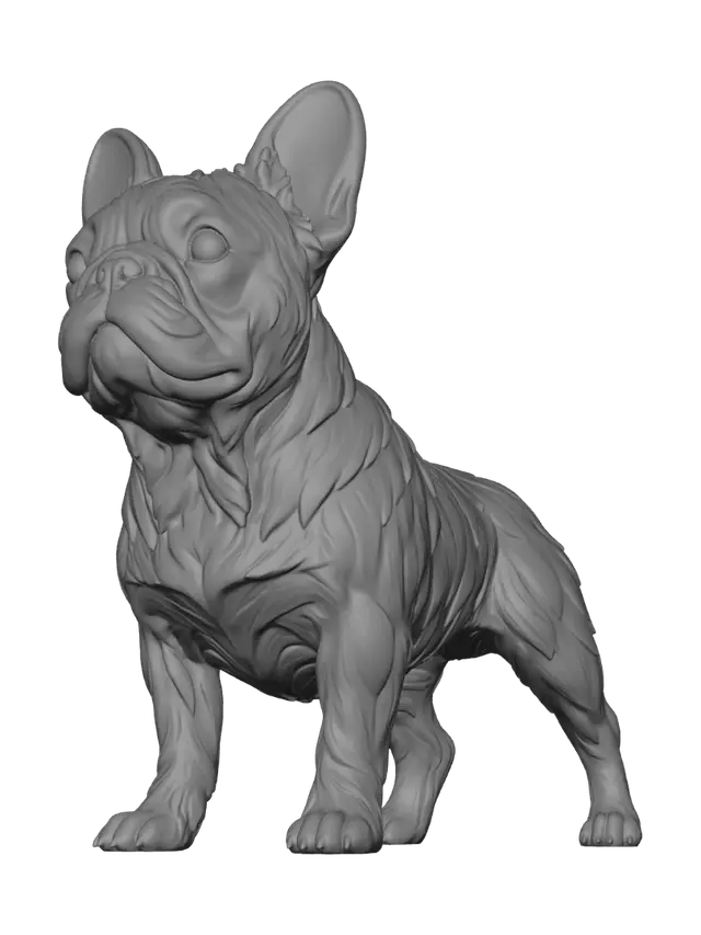 3D model for Carved Bulldog