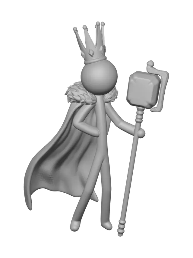 3D model for Pixel Monarch