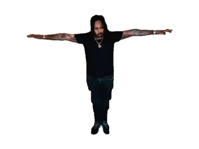 Waka Flocka Arms Wide Open - Album 3D model, vytvořený pomocí AI