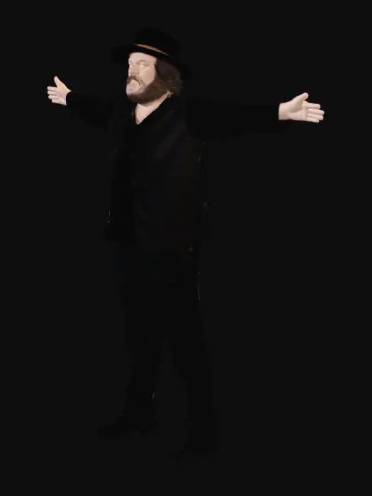 3D model for Zucchero Arms Open Wide