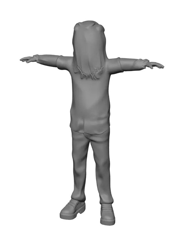 3D model for Arms Outstretched