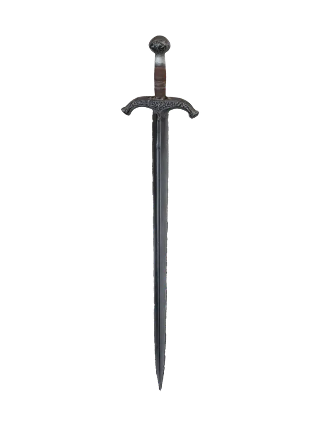 Sword - Hilt 3D model, vytvořený pomocí AI