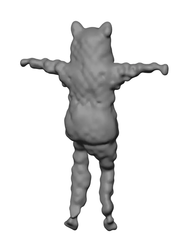 3D model for Arms Outstretched
