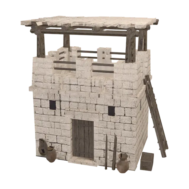 3D model for Desert Stone Watchtower