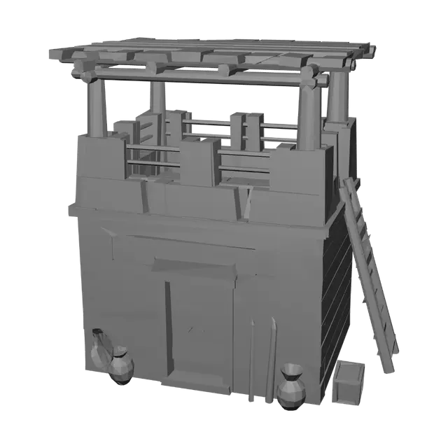 3D model for Desert Stone Watchtower