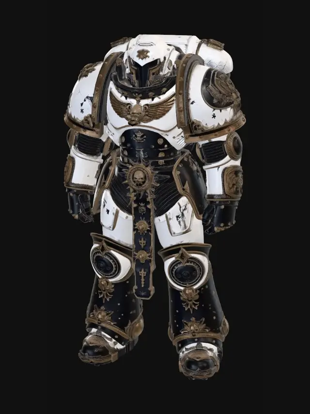 3D model for Golden Skull Custodian