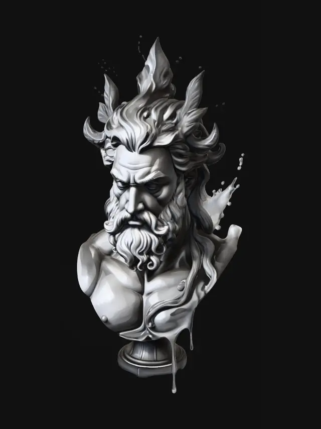 3D model for Melting Marble Titan