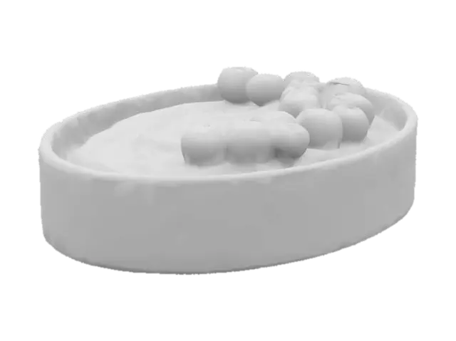 3D model for Blueberry Tart Delight