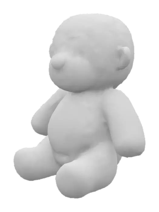 3D model for Cuddly Monkey Plush