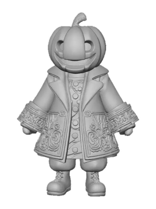 3D model for Pumpkin Prince, #Halloween2025#