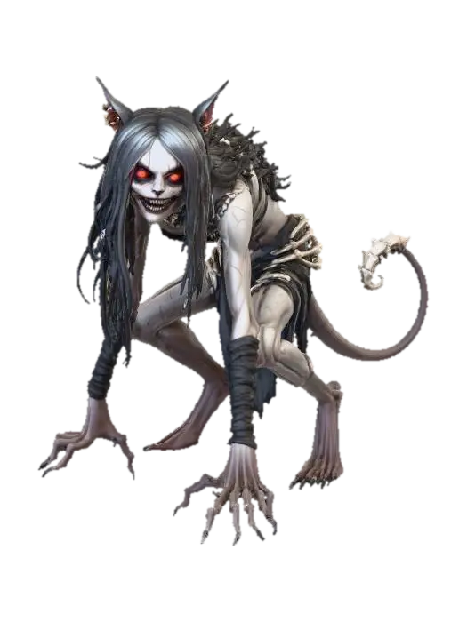 Night Stalker Demon, #Halloween2025# 3D model, vytvořený pomocí AI