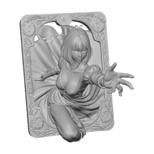 3D model for Enchantress Card XI, #Halloween2025#