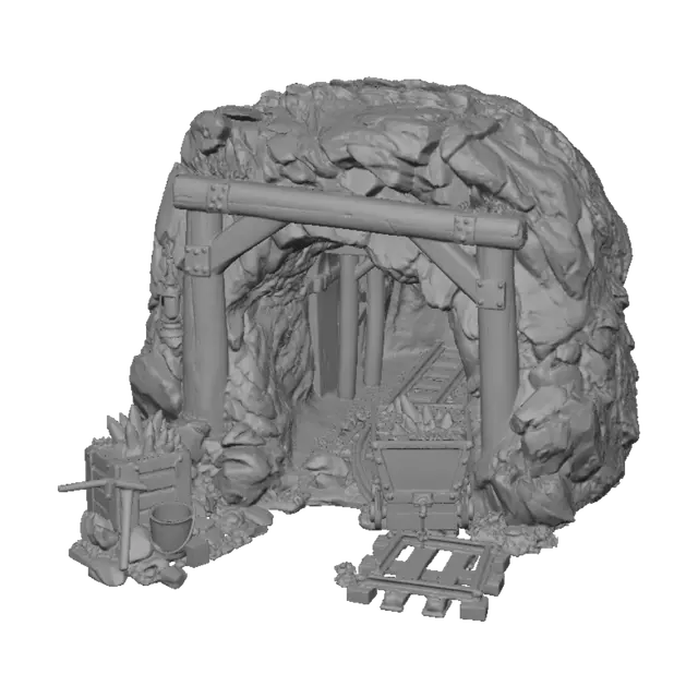 3D model for Crystal Mine