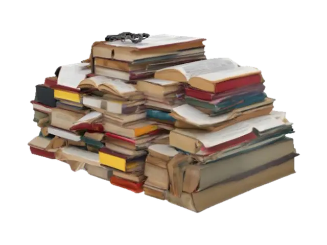 Pile of books - Knowledge का AI द्वारा बनाया गया 3D मॉडल