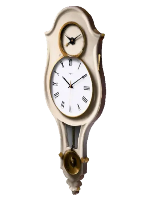 Wall clock. - Time 3D model, vytvořený pomocí AI