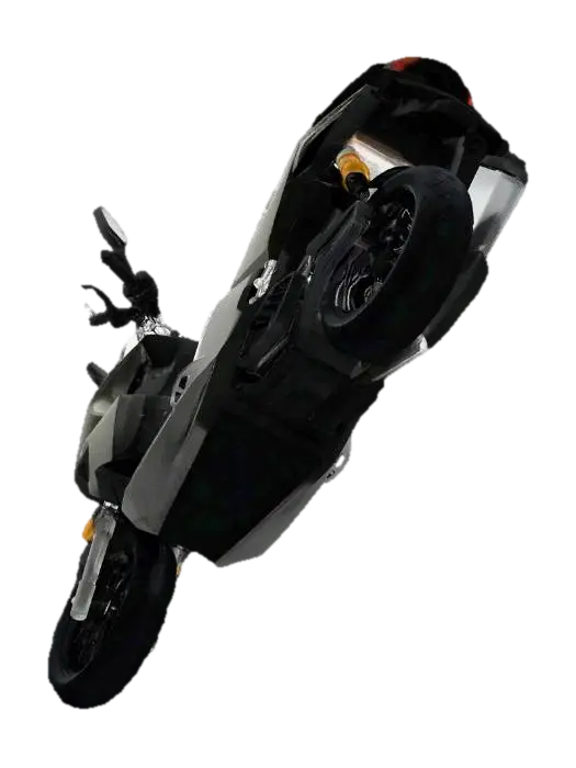 Urban Adventure Scooter - Motorcycle 3D model, vytvořený pomocí AI